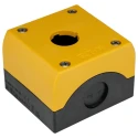 Eaton Yellow Plastic RMQ Titan M22 Push Button Enclosure 1 Hole 22 mm Diameter 229234 M22-IY1-PG