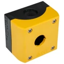 Eaton Yellow Plastic RMQ Titan M22 Push Button Enclosure 1 Hole 22 mm Diameter 229234 M22-IY1-PG