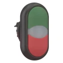 Eaton RMQ Titan M22 Series Illuminated Push Button Switch Panel Mount 22mm Cutout Red Green 1 NO 1 NC 216699 M22S-DDL-GR