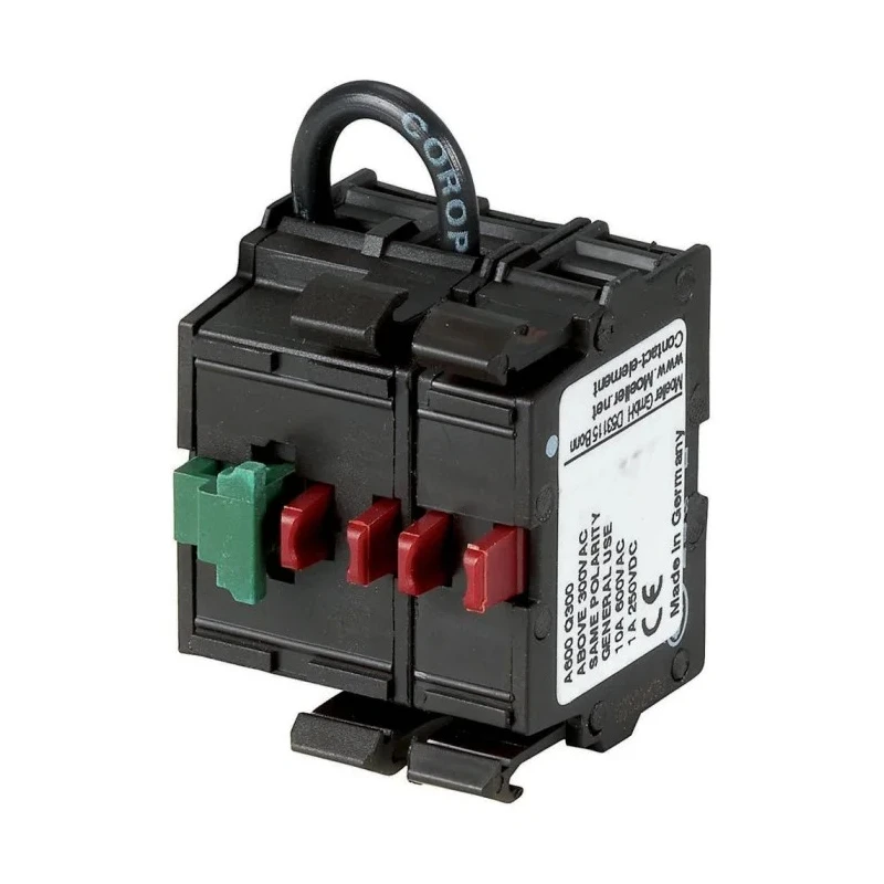 Eaton Contact Unit 500 V AC, 1 Normally Open / 2 Normally Closed Screw Terminal, 4A Current Rating 121474 M22-K02SMC10