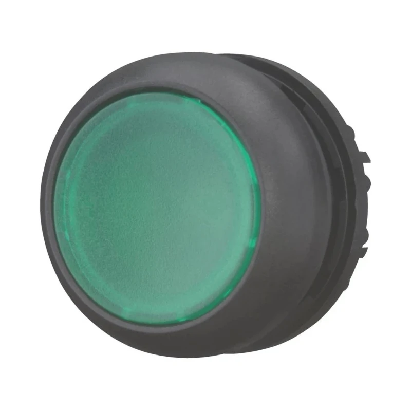 Eaton RMQ Titan M22 Series Illuminated Push Button Switch Panel Mount 22mm Cutout Green IP67 IP69K 216928 M22S-DL-G