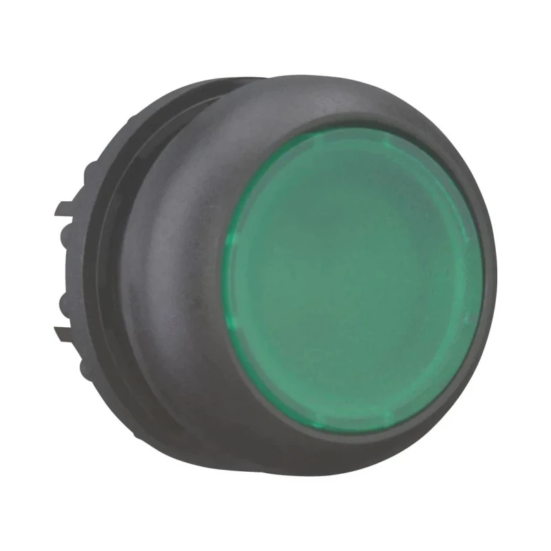 Eaton RMQ Titan M22 Series Illuminated Push Button Switch Panel Mount 22mm Cutout Green IP67 IP69K 216928 M22S-DL-G