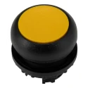 Eaton RMQ Titan M22 Series Yellow Momentary Push Button Switch, Spring Return, Panel Mount, 22 mm Cutout 216599 M22S-D-Y
