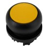 Eaton RMQ Titan M22 Series Yellow Momentary Push Button Switch, Spring Return, Panel Mount, 22 mm Cutout 216599 M22S-D-Y