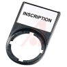 Eaton Legend Plate Holder with Insert for Use with 22.5 mm Modular Pushbuttons and Indicating Light 256798 M22S-ST-X53