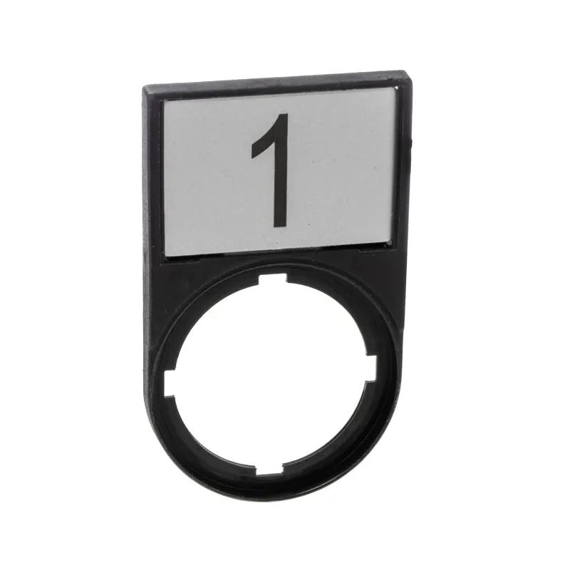 Eaton Legend Plate Holder with Insert for Use with 22.5 mm Modular Pushbuttons and Indicating Light 256797 M22S-ST-X52