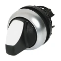 Eaton M22 Series 2 Position Selector Switch Head, 22 mm Cutout, Black Handle, IP66 216874 M22-WKV