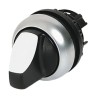 Eaton M22 Series 2 Position Selector Switch Head, 22 mm Cutout, Black Handle, IP66 216874 M22-WKV