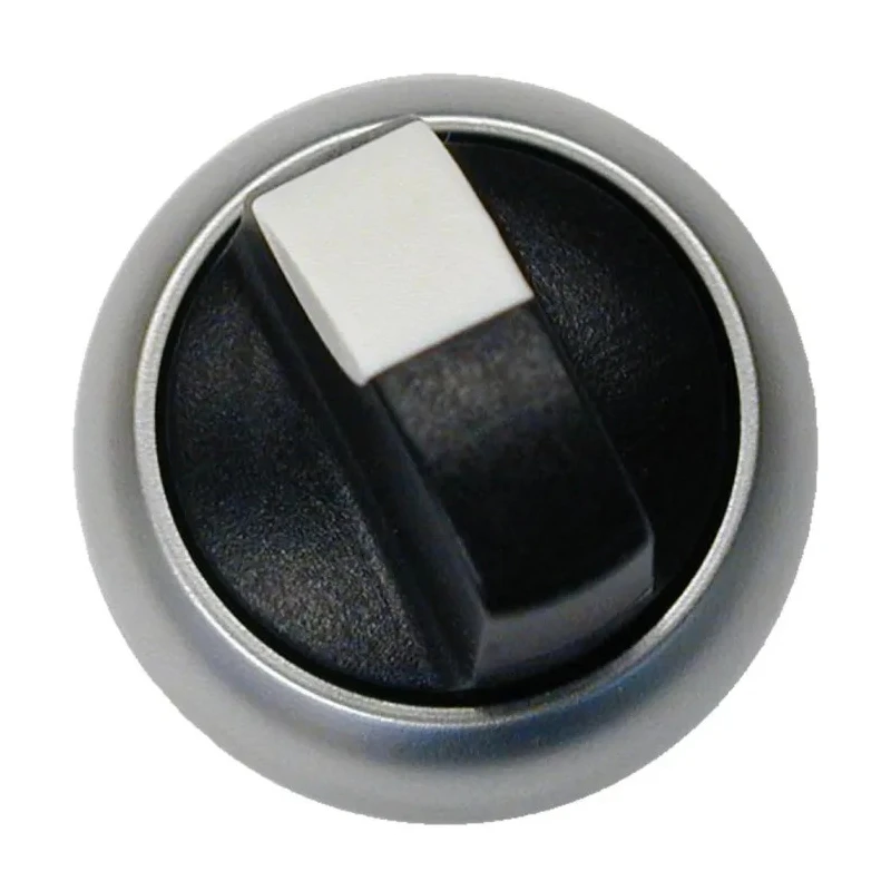 Eaton M22 Series 2 Position Selector Switch Head, 22 mm Cutout, Black Handle, IP66 216874 M22-WKV