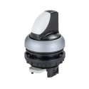 Cooper Bussmann RMQ-Titan Series 4 Position Selector Switch Head, 22 mm Cutout, Black Handle, IP66 279431 M22-WRK4