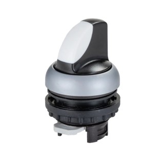 Cooper Bussmann RMQ-Titan Series 4 Position Selector Switch Head, 22 mm Cutout, Black Handle, IP66 279431 M22-WRK4