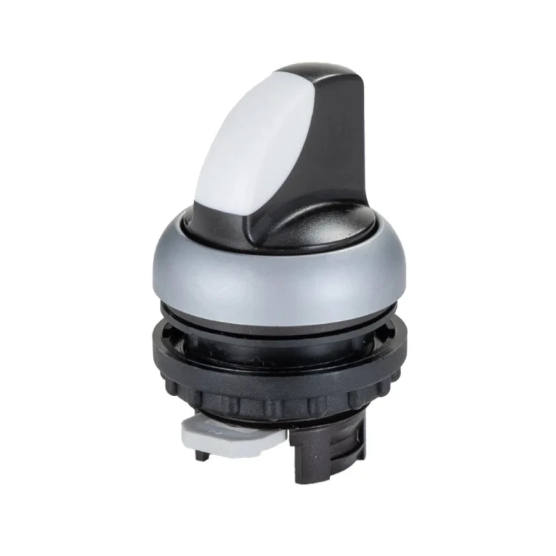Cooper Bussmann RMQ-Titan Series 4 Position Selector Switch Head, 22 mm Cutout, Black Handle, IP66 279431 M22-WRK4