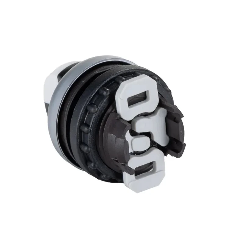 Cooper Bussmann RMQ-Titan Series 4 Position Selector Switch Head, 22 mm Cutout, Black Handle, IP66 279431 M22-WRK4