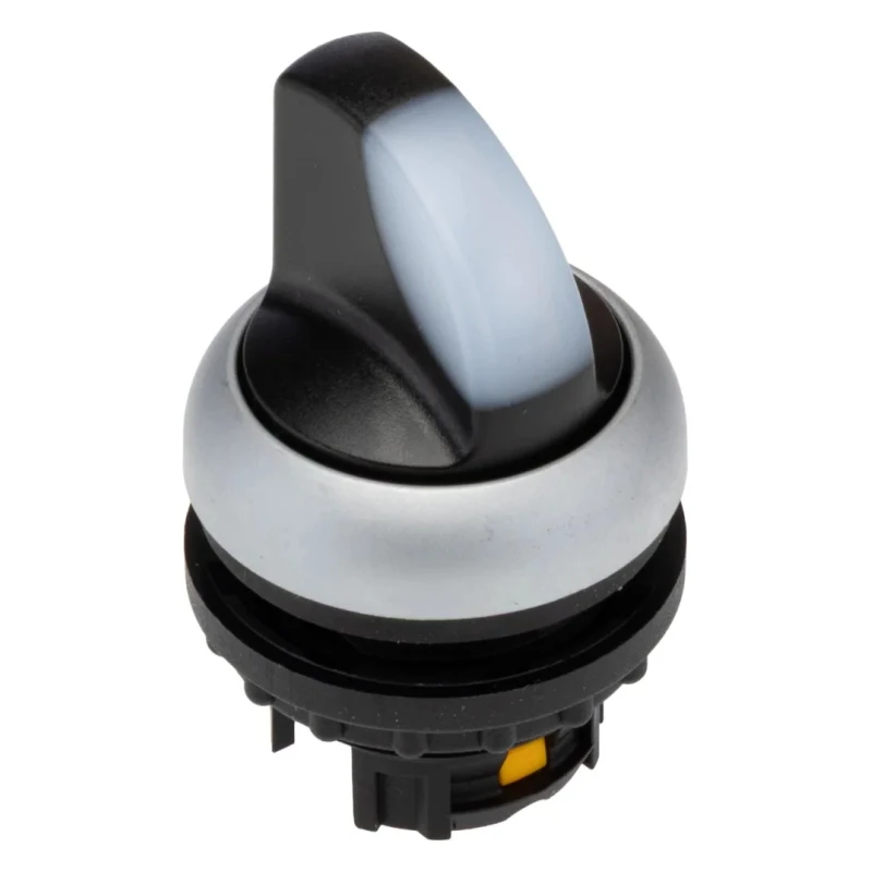 Eaton RMQ-Titan Series 3 Position Illuminated Selector Switch Head 22 mm Cutout White Handle IP66 216833 M22-WLK3-W