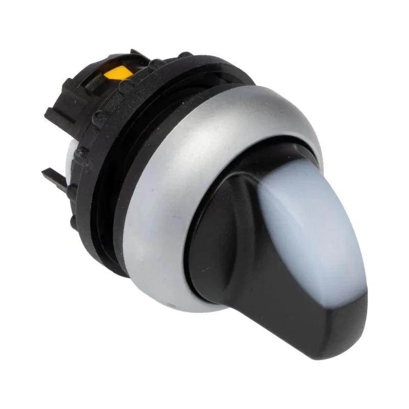 Eaton RMQ-Titan Series 3 Position Illuminated Selector Switch Head 22 mm Cutout White Handle IP66 216833 M22-WLK3-W