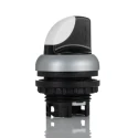 Eaton M22 Series 3 Position Selector Switch Head, 22 mm Cutout, Black Handle, IP66 216872 M22-WRK3