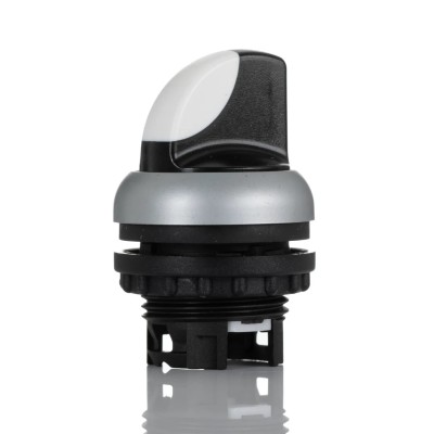 Eaton M22 Series 3 Position Selector Switch Head, 22 mm Cutout, Black Handle, IP66 216872 M22-WRK3