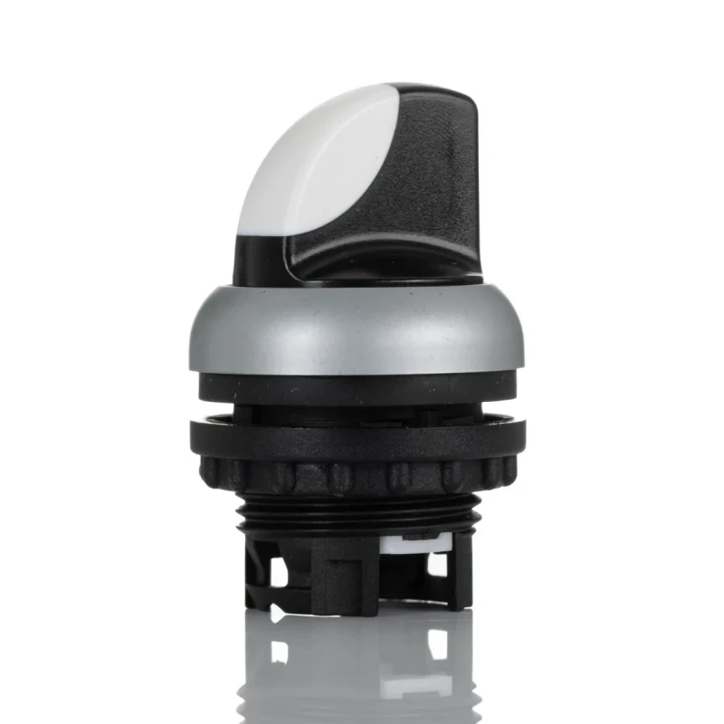 Eaton M22 Series 3 Position Selector Switch Head, 22 mm Cutout, Black Handle, IP66 216872 M22-WRK3