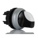 Eaton M22 Series 3 Position Selector Switch Head, 22 mm Cutout, Black Handle, IP66 216872 M22-WRK3