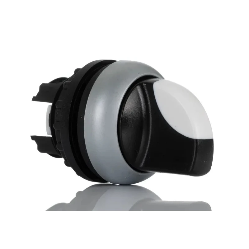 Eaton M22 Series 3 Position Selector Switch Head, 22 mm Cutout, Black Handle, IP66 216872 M22-WRK3