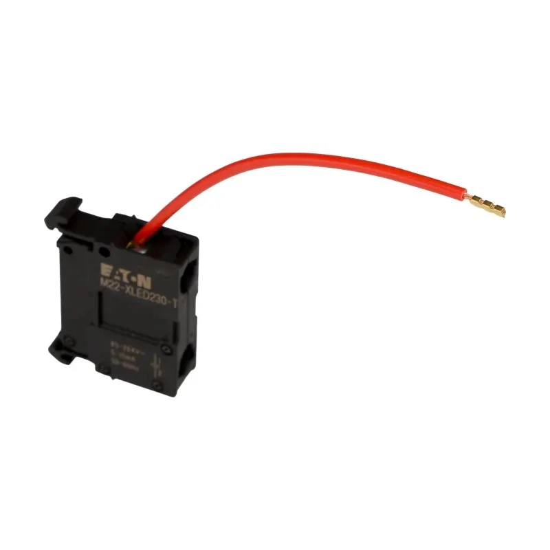 Eaton RMQ Titan M22 Series Test Element LED Illumination 264V AC Screw Terminal 37mm x 10mm x 30mm 231080 M22-XLED230-T