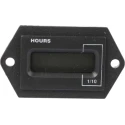 Curtis 6 Digit LCD Panel Mount Hour Meter 230V AC Solid-State Electrical Reset 700TXR002N-48150D100230A