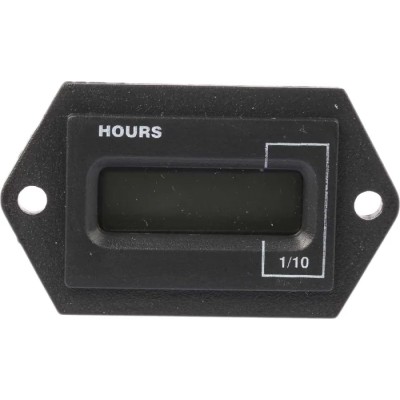 Curtis 6 Digit LCD Panel Mount Hour Meter 230V AC Solid-State Electrical Reset 700TXR002N-48150D100230A