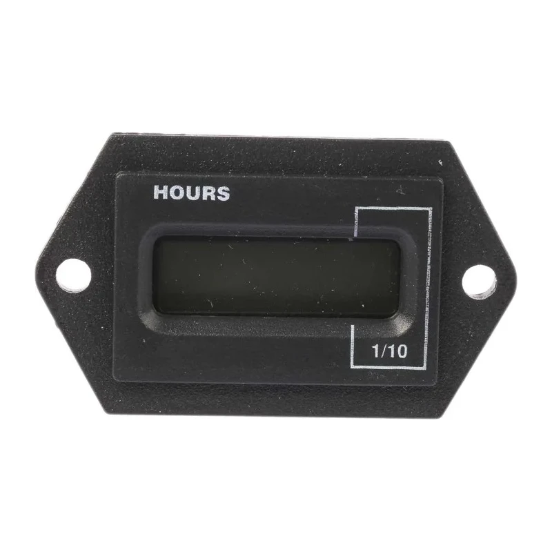 Curtis 6 Digit LCD Panel Mount Hour Meter 230V AC Solid-State Electrical Reset 700TXR002N-48150D100230A