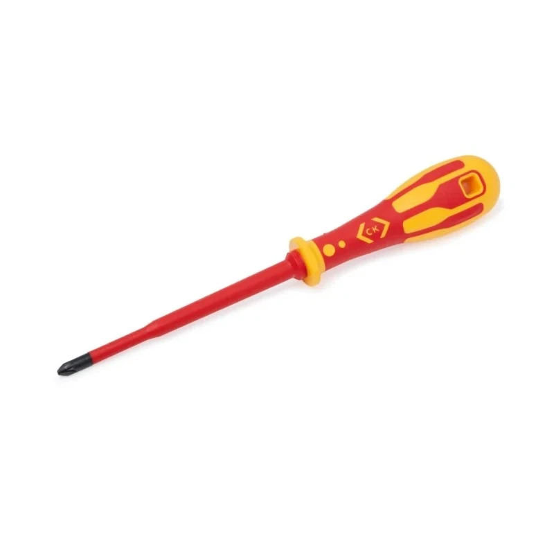 CK Insulated Pozidriv and Slotted Screwdriver Set, 5-Piece, VDE Approved, 100-125 mm T49283D