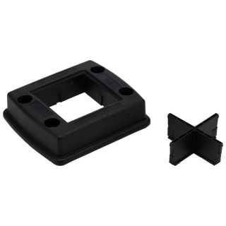 RS PRO Cable Gland Kit with 2 Pieces Polyamide 6.6 IP66 Halogen-Free Durable Frame and Adjustable Inlays 185-6068