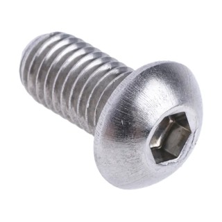 RS PRO Stainless Steel Bright Zinc Hex Socket Cap Screw M8 x 16 mm 10.9 Grade 185-5794