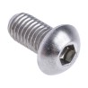 RS PRO Stainless Steel Bright Zinc Hex Socket Cap Screw M8 x 16 mm 10.9 Grade 185-5794
