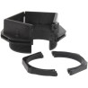 RS PRO 5 Cable Gland Kit with 1 x Cable Gland M50, Black RAL 9005, Polyamide 6.6, IP66 Rated, UL 94 V-0, 72x72x39.7 185-6105