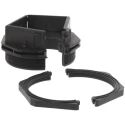 RS PRO Black Polyamide 6.6 Separable Cable Gland Kit M63, Halogen-Free, IP66 Rated, Series 5 185-6106