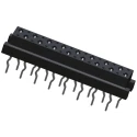 TE Connectivity Micro-MaTch Series Through Hole 16-Contact 2 Row 1.27 mm Pitch PCB Socket 1-2178710-6