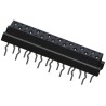 TE Connectivity Micro-MaTch Series Through Hole 16-Contact 2 Row 1.27 mm Pitch PCB Socket 1-2178710-6