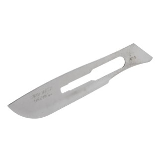 Swann-Morton Carbon Steel Curved Scalpel Blade No.21, 100 Pieces per Package 1107