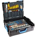 Gedore 58 Piece Engineer Tool Kit with Case, VDE/1000V Approved, Professional Electrical & Mechanical Tool Set 2658194