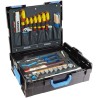 Gedore 58 Piece Engineer Tool Kit with Case, VDE/1000V Approved, Professional Electrical & Mechanical Tool Set 2658194