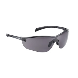 Bolle Safety SILIUM+ Safety Glasses with Anti-Fog Coating, Impact Resistant, Anti-Scratch, Smoked Polycarbonate Lens SILPPSF