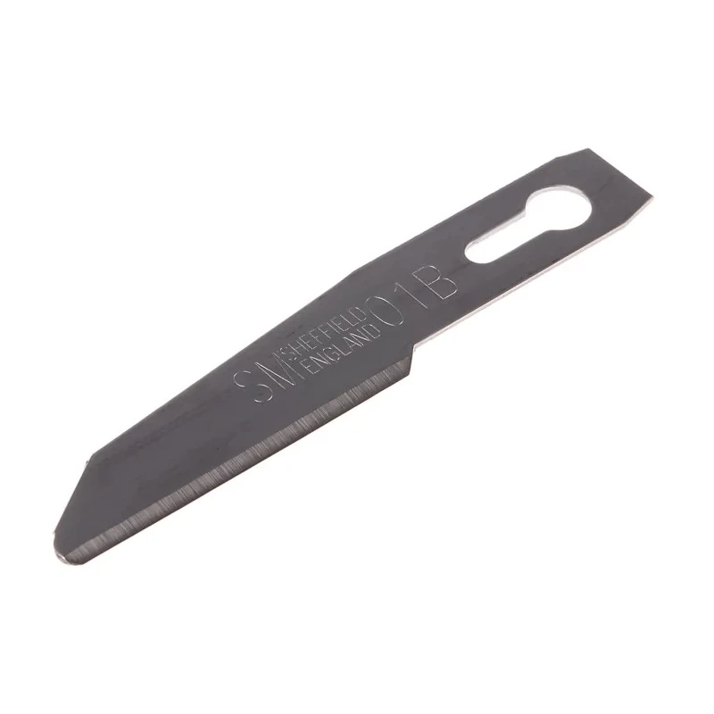 Swann-Morton Carbon Steel Flat Scalpel Blade 50 per Package SM01B