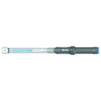 Gedore DMSE 150 Click Torque Wrench 30 To 150 Nm, 9 x 12 mm Rectangular Drive, Satin Chrome, Tubular Steel, Accuracy 2641453