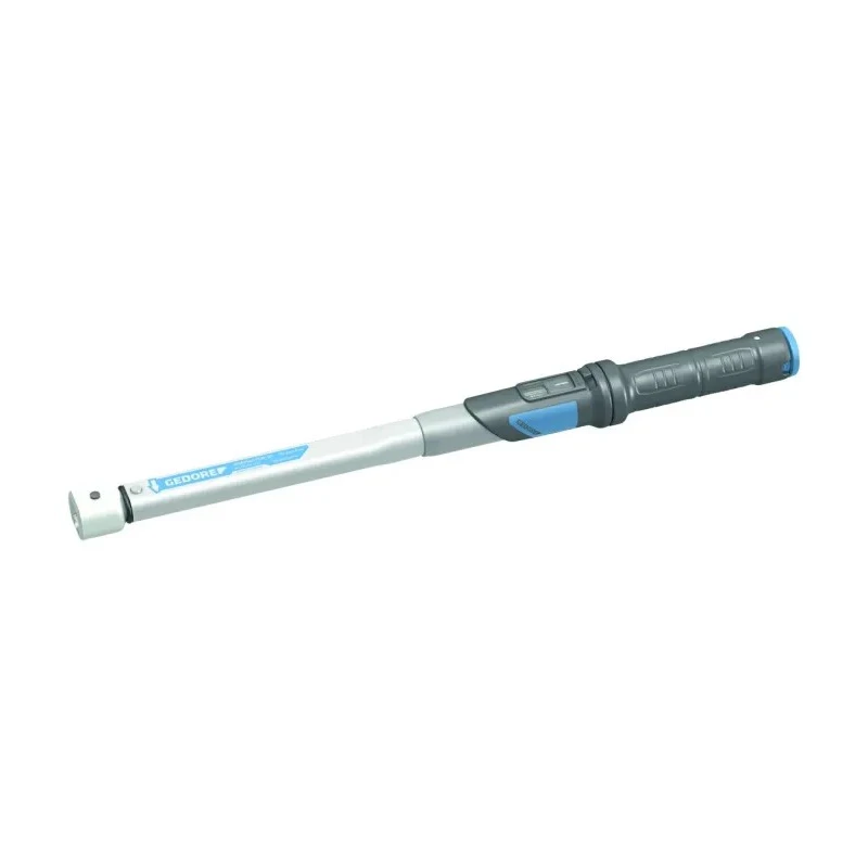 Gedore DMSE 150 Click Torque Wrench 30 To 150 Nm, 9 x 12 mm Rectangular Drive, Satin Chrome, Tubular Steel, Accuracy 2641453