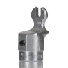 Gedore Torque Wrench Insert, Spanner Head 9 x 12 mm Insert, 7 mm Chrome Finish 7774470