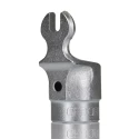 Gedore Torque Wrench Insert, Spanner Head 9 x 12 mm Insert, 7 mm Chrome Finish 7774470