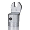 Gedore Torque Wrench Insert Square Spanner Head 9 x 12 mm Insert Size 10 mm Chrome Finish 7710070