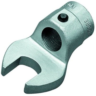 Gedore Open Ended Insert Spanner Head Vanadium Steel Chrome Finish 9 x 12 mm Insert 27 mm 7711200