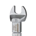 Gedore Open End Spanner Head 11 mm, 9 x 12 mm Insert Size, Vanadium Steel Chrome Finish 7688980