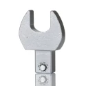 Gedore Torque Wrench Insert Open End Spanner Head 9 x 12 mm Insert Size, 14 mm, Chrome Finish 7689360