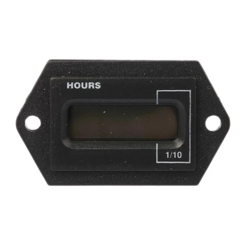 Curtis 700 Digital Hour Meter, 6 Digit LCD Panel Mount Resettable 60V AC 5mm Digit Height 701TXR002N-1248D2060A